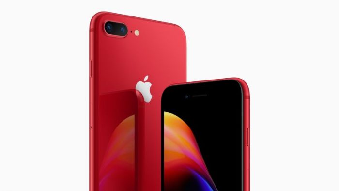 Apple presenta oficialmente los iPhone 8 en color rojo