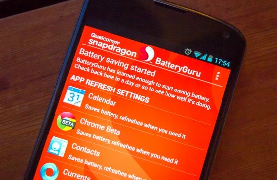 BatteryGuru de Snapdragon hace durar más la batería