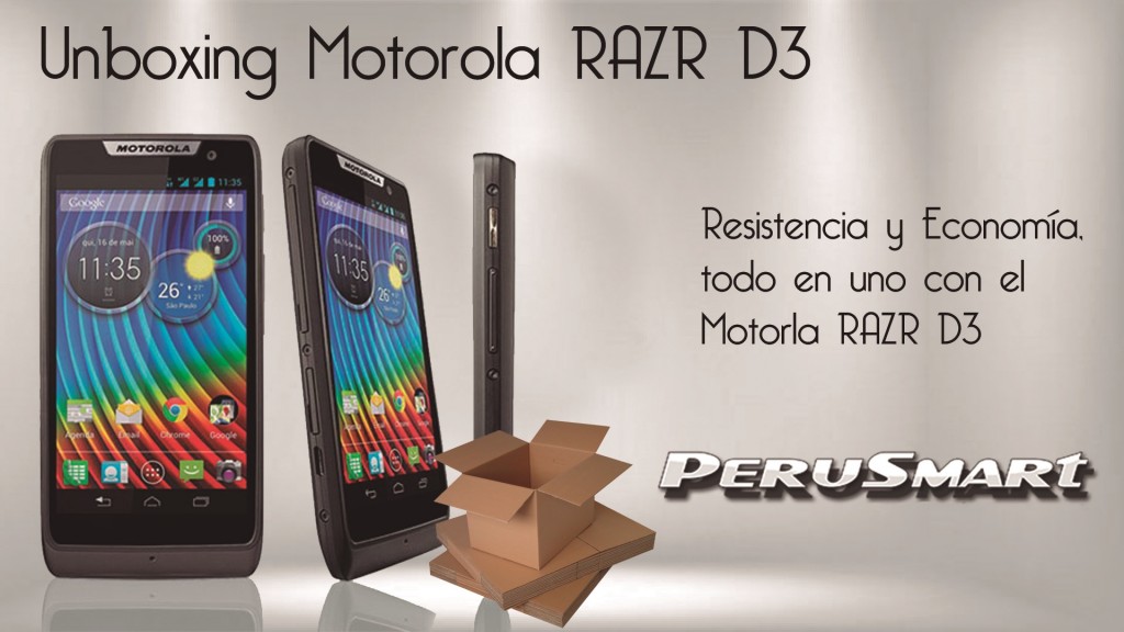 [ Unboxing ]Motorola RAZR D3