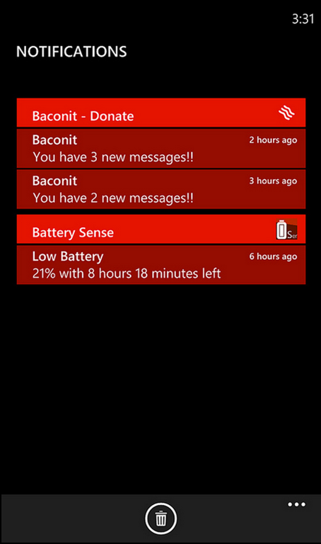 Capturas filtradas de Windows Phone 8.1 (con centro de notificaciones)