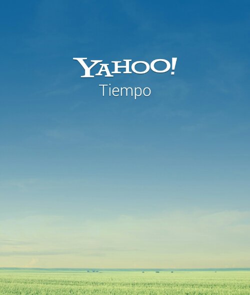 Yahoo! Tiempo para Android
