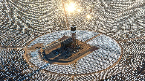 La planta solar más grande del mundo