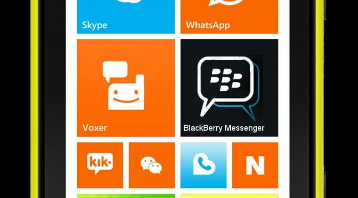 BlackBerry Messenger llegará a Windows Phone