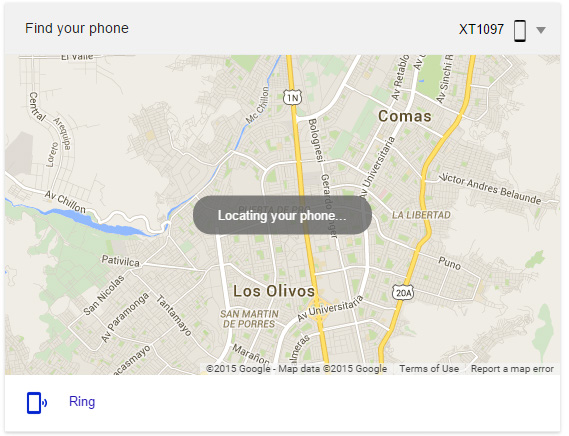 Ahora podrás encontrar tu Android digitando ‘encontrar mi teléfono’ en Google