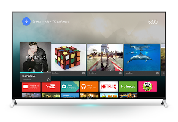 Sony traerá sus nuevos Smart TV con Android para el 2do semestre del 2015