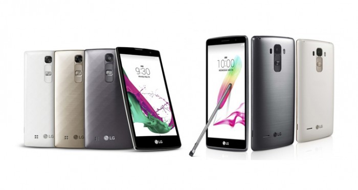 LG anuncia oficialmente los G4c y G4 Stylus