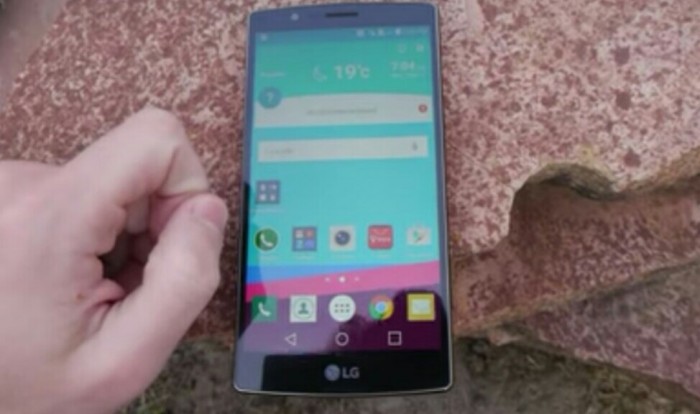 LG G4 recibe su primera prueba de resistencia a caídas