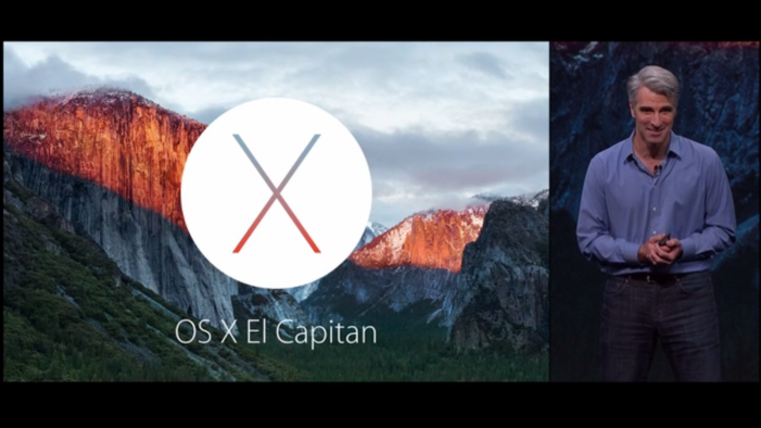 La nueva versión de Mac OS X se llama «El Capitan»