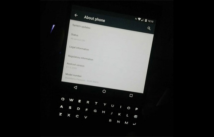 El primer BlackBerry con Android tendría el nombre código ‘Venice’