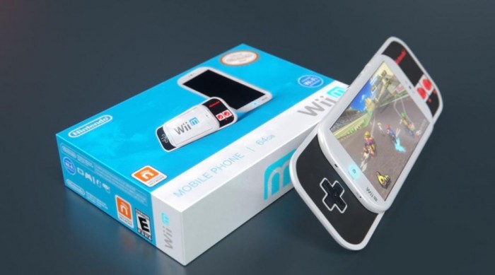 Así sería posiblemente el teléfono de Nintendo, el Wii M