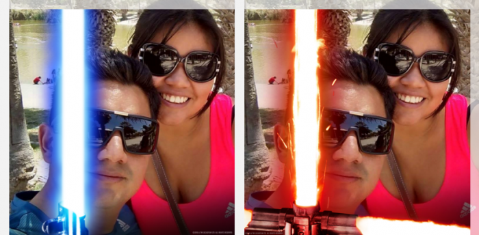 Facebook brinda opción de incluir un sable de luz de «Star Wars» en la foto de perfil