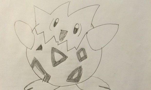 Un profesor ofreció obsequiar 2 puntos por dibujar un pokémon en examen