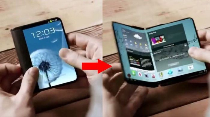Este es el smartphone de dos pantallas que canceló Samsung