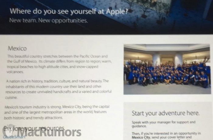 La primera Apple Store en Latinoamérica sería en México