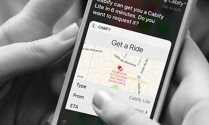 Solicitar un auto de Cabify con Siri, ¡ya es posible!