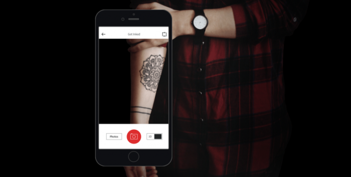 (Video) Inkhunter, la aplicación de prueba de tatuajes llega a Android
