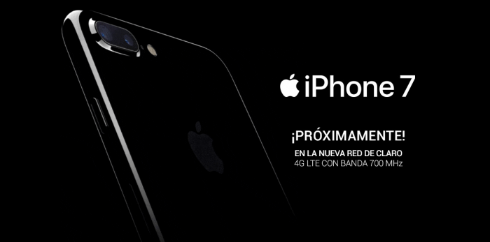 Claro Perú anuncia disponibilidad del iPhone 7