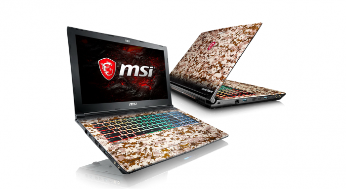 MSI anuncia localmente una laptop con toda la pinta para los fanáticos militares