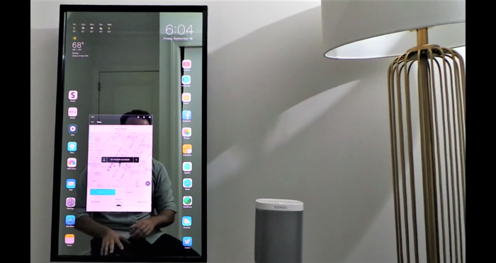 (Video) Este concepto de espejo inteligente con iOS nos transportará al futuro