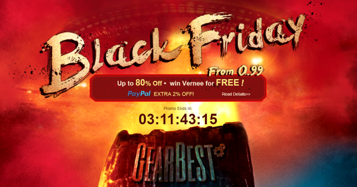 Gearbest lanza más promociones por Black Friday, ahora con cupones de descuento