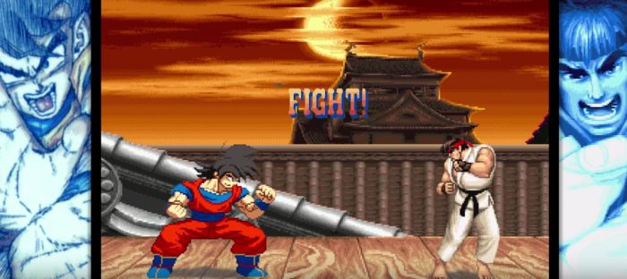 Dragon Ball vs Street Fighter II