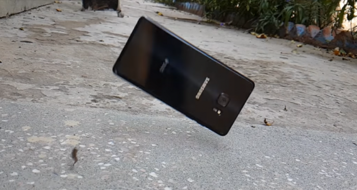 (Video) Galaxy Note 7 es sometido a prueba de caída