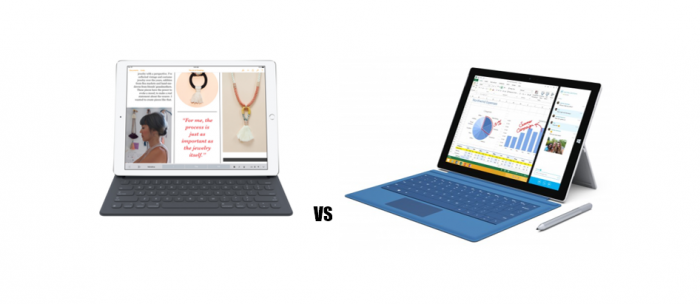 iPad Pro vs Surface Pro 3
