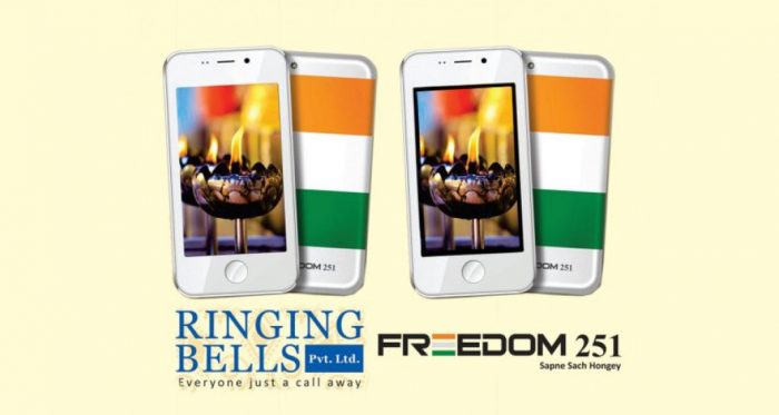 Freedom 251, el primer smartphone de menos de 4 dólares