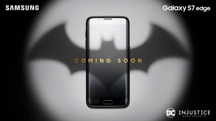 Samsung lanzará una edición limitada del Galaxy S7 Edge inspirada en Batman