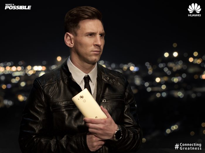 NP – Huawei y CLARO presentan edición limitada del  Mate 8 con la firma de Lionel Messi