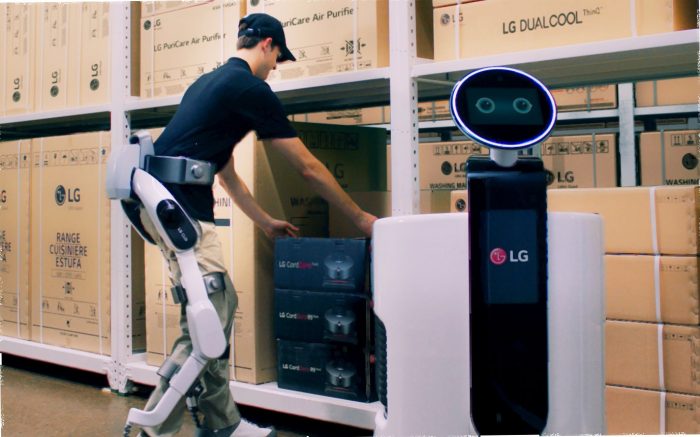 LG CLOi SuitBot, primer robot centrado en el ser humano