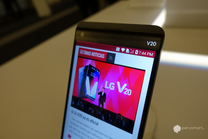 El LG V20 llegaría a Perú antes de finalizar el año