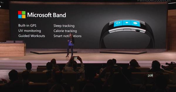 Así es la nueva Microsoft Band: más sensores para cuidar tu salud