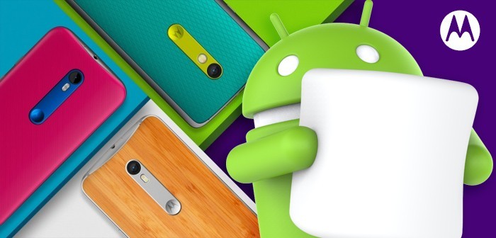 Motorola anuncia sus smartphones que actualizarán a Android 6.0 Marshmallow
