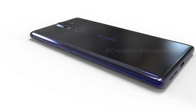 El Nokia 9 revela su fino diseño con apenas marcos
