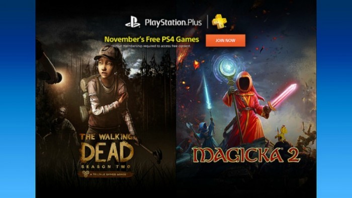 Juegos gratis de noviembre para PlayStation Plus
