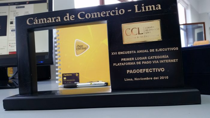 NP – Pagoefectivo fue reconocida como la mejor plataforma de  pago vía internet por la Cámara De Comercio de Lima