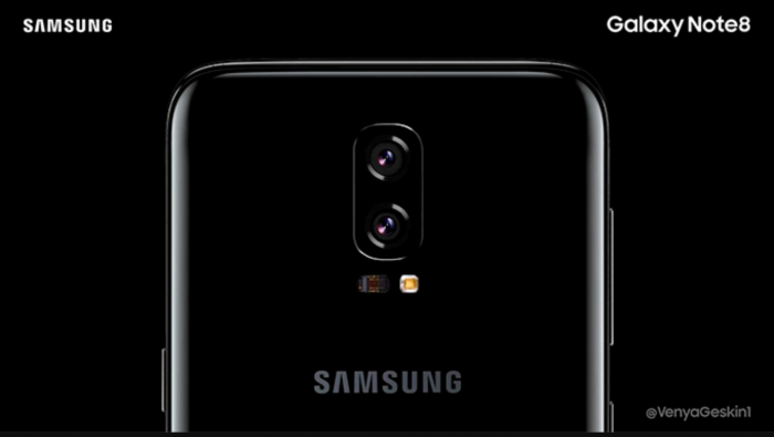 Anuncio oficial de Samsung confirmaría el tipo de cámara dual del Galaxy Note 8