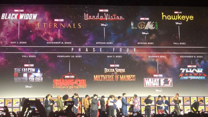 Marvel: Estas son todas las películas de la próxima fase del MCU