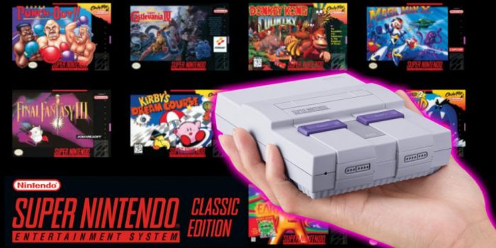 Nintendo anuncia cuándo empezarán las pre-ventas de los SNES Classic