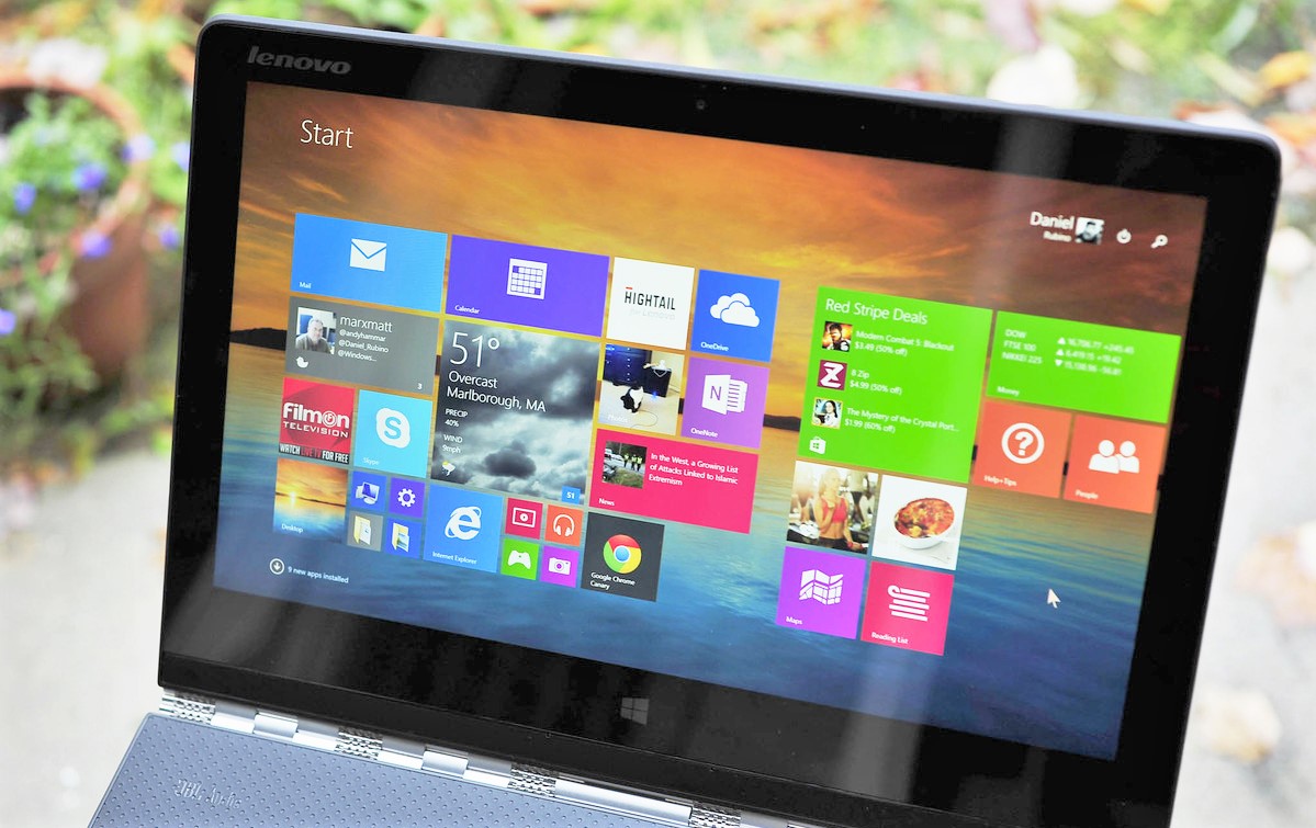 Lenovo Yoga Pro 3 con pantalla IPS