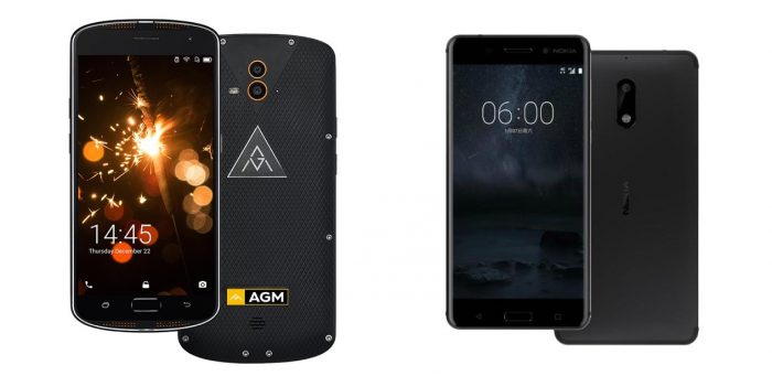 Nokia 6 vs AGM X1, ¿Cuál es mejor?