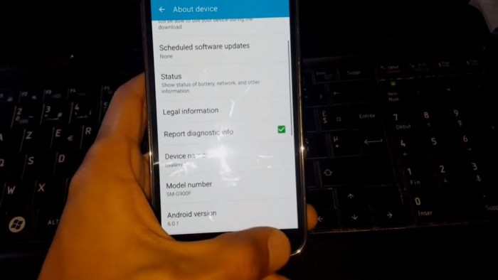 Android 6.0.1 llega a un Samsung Galaxy S5 por un error