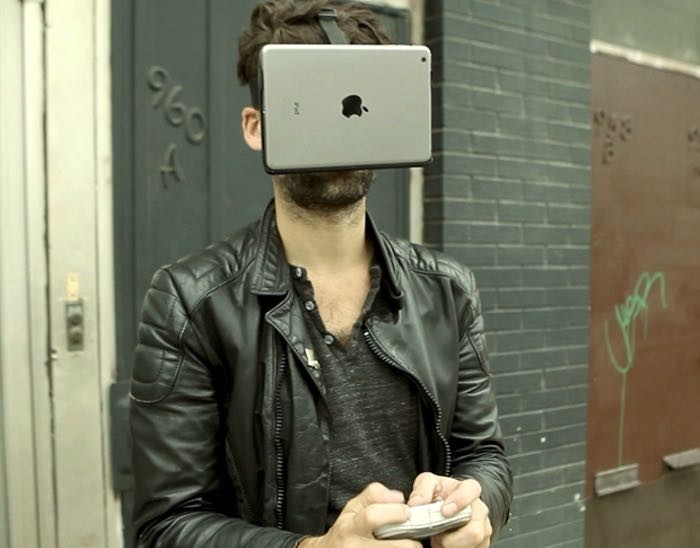 ¿Será así el VR de Apple? Esperemos que no