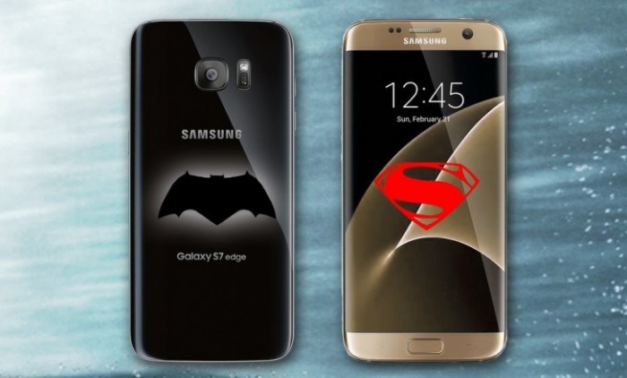 Samsung planea hacer una edición de «Batman v Superman» del Galaxy S7 Edge