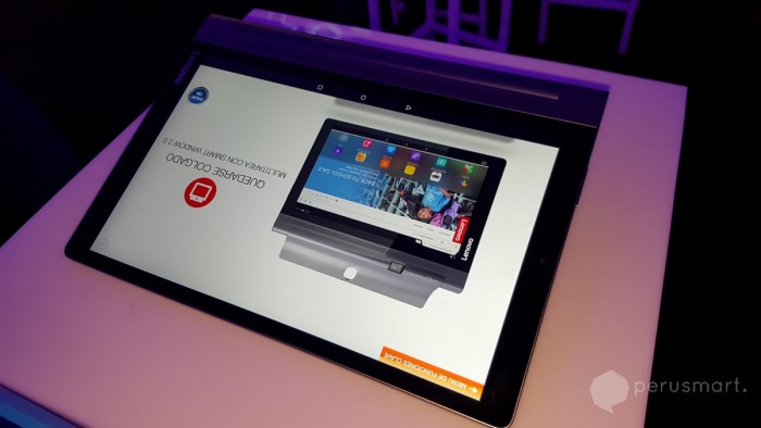 Lenovo Yoga Tab 3 Pro es presentada en Perú