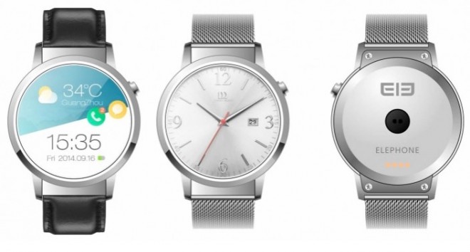 Elephone Ele, el smartwatch circular con Android Wear más barato hasta la fecha