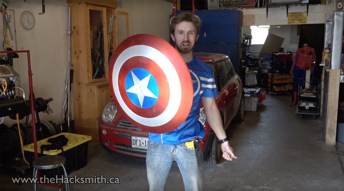 Así funcionaría el escudo del Capitán América en la vida real