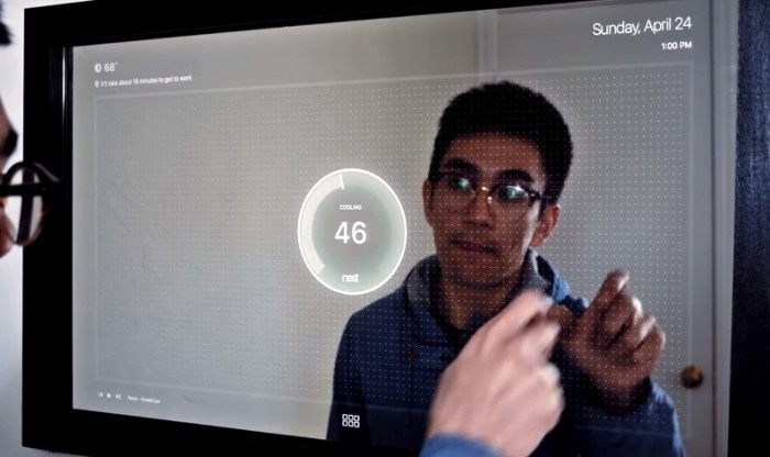 (Video) Ahora tu espejo será inteligente e incluso tendrá pantalla táctil