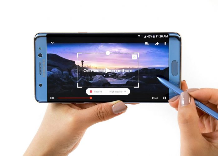 Samsung Galaxy Note 7 barre a la competencia en nueva prueba de DisplayMate